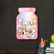 Personalized Squish Theme Reward Jar, Chore Tracker For Kids