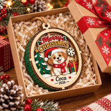 Personalized Christmas Ornament 2026, Custom Photo 3D Wooden Ornament, Baby First Christmas, Custom Name Holiday Keepsake