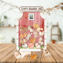 Farmhouse Animals Reward Jar For Kids, Teacher Classroom Personalized Reward Jar, Farmhouse Theme Jar, Back to School Gift