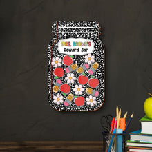 Composition Book Teacher Reward Jar, Custom Classroom Jar, Back To School Gift