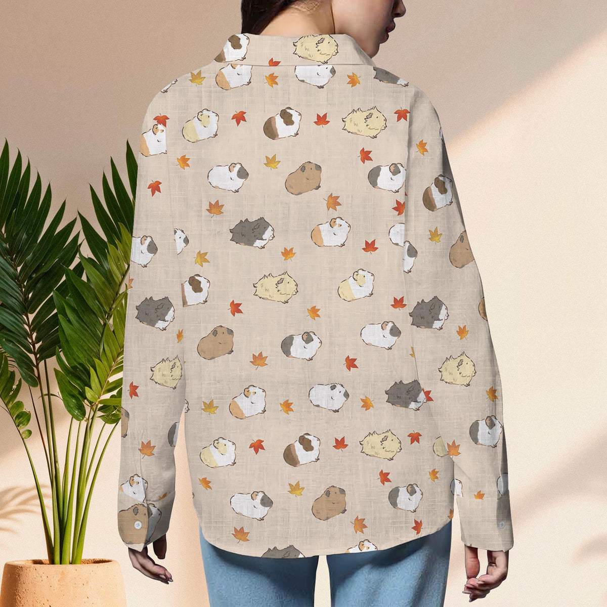 Guinea Pig Fall Shirt, Guinea Pig Lover Gift