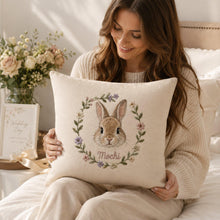 Custom Pet Portrait Embroidered Pillow, Embroidery Realistic Thread Painting Cat Dog Memorial Art, Personalized Memorial Gifts