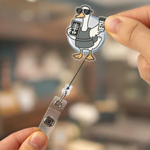 Silly Goose Radiology Badge Reel, Funny X-ray Tech Gift