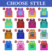 Custom Pink and White Basketball Jersey Set, Personalized Basketball Uniform with Team Name and Number, Gradient Striped Sports Outfit