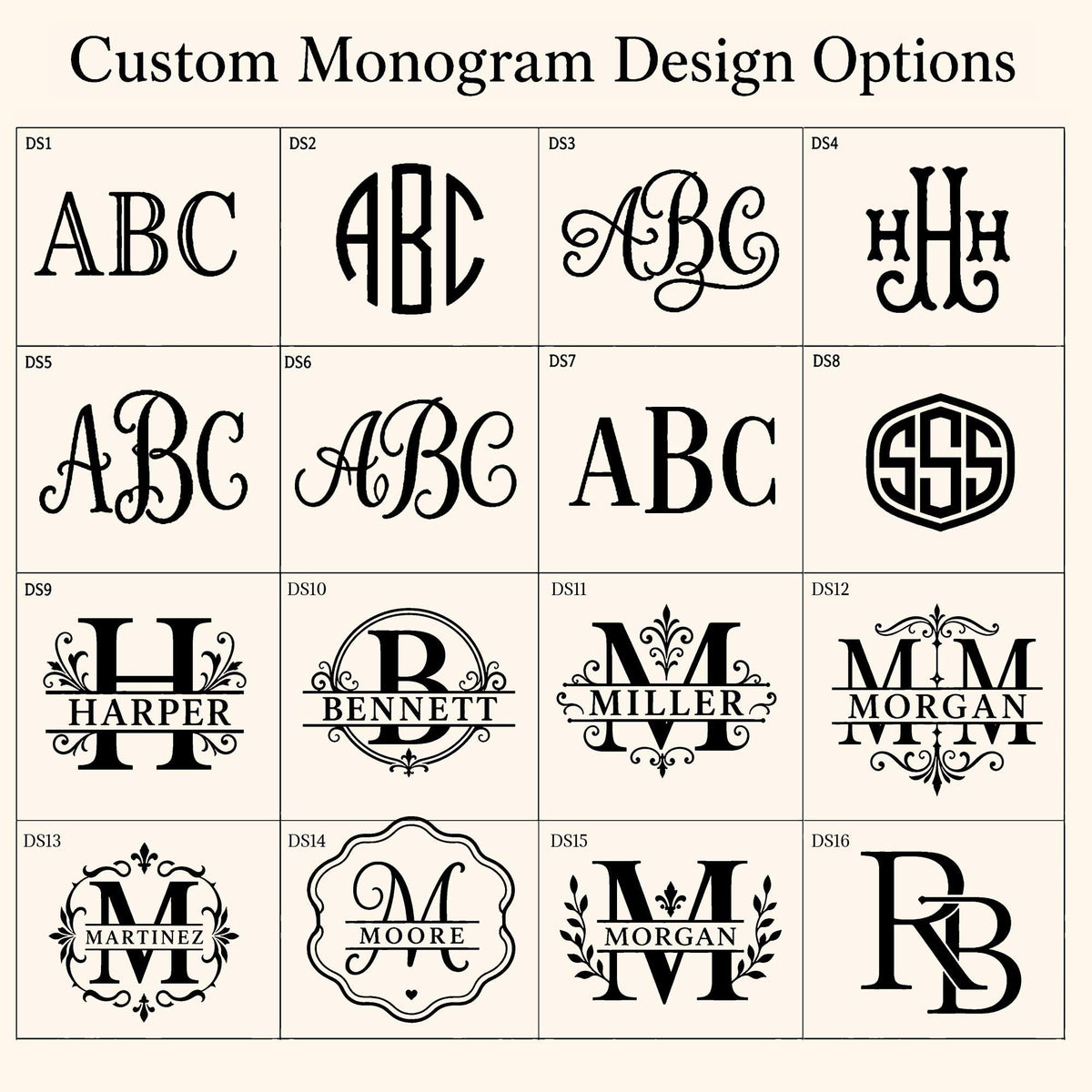 Embroidered Custom Name Scallop Pillow Cover, Personalized Monogram Lumbar Pillowcase, Housewarming Gifts, Bed Living Room Decor