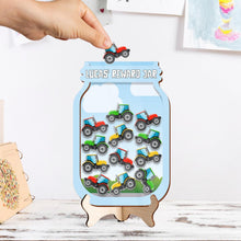 Personalized Tractor Reward Jar For Kids, Back To School Gift