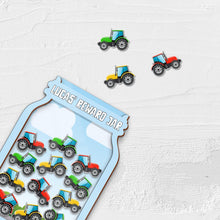 Personalized Tractor Reward Jar For Kids, Back To School Gift