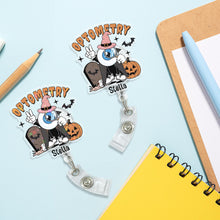 Halloween Optometry Badge Reel, Sight Squad Gift