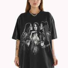 Custom Bride & Bridesmaids Halloween Shirt, Personalized Photo Witchy Team Bride Tee, Gothic Bachelorette Party Gift, Bridal Party Gift