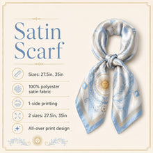 Argentina Football Silk Bandana, Argentina Soccer Cup Satin Scarf, Argentina World Soccer  Sun Bandana