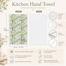Custom Toile De Jouy Haunted Home Halloween Towel, Personalized Family Kitchen Towel, Spooky Fall Kitchen Decor, Halloween Hostess Gift
